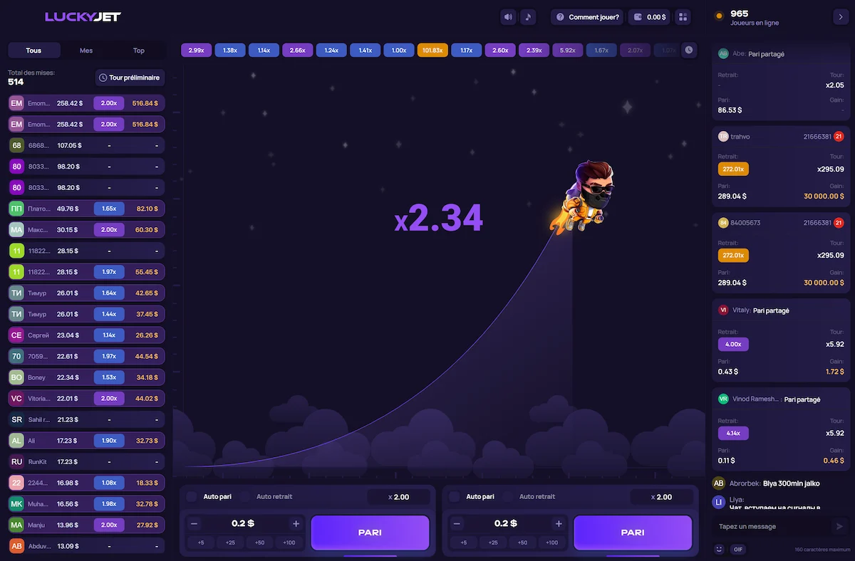 1win luckyjet